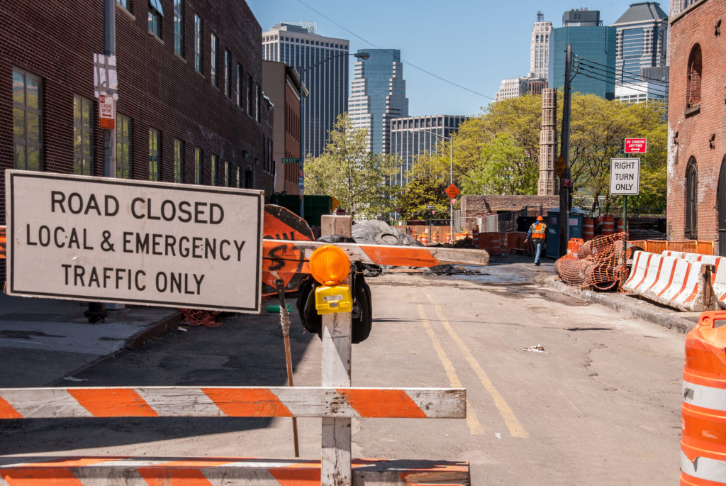 Road Closed New York NY No Way