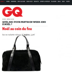 Editorial GQ Magazine per L'Aiglon Stillife Packshot Editorial backpack