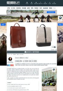 Pubblicazione Men's UP per L'Aiglon 750 000 audience Sac homme en cuir Maroquinerie Stillife Packshot Editorial